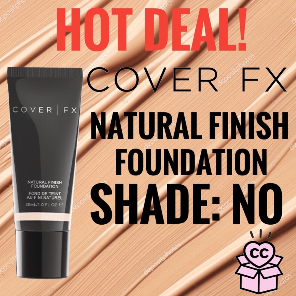 Hot Deal! CoverFX Natural Finish Foundation